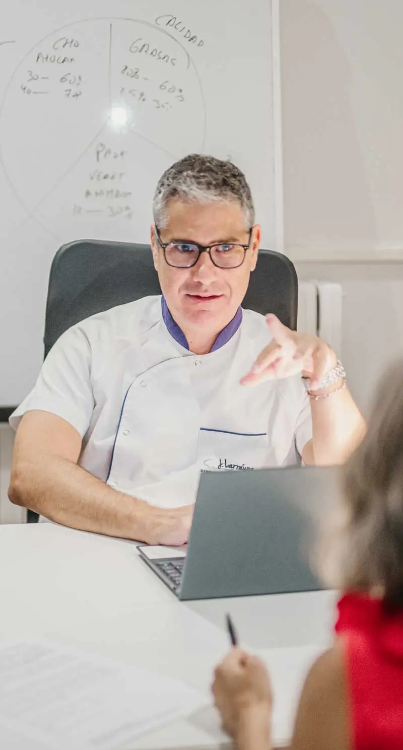 JAVIER LARRAYOZ nutricionista en Pamplona
